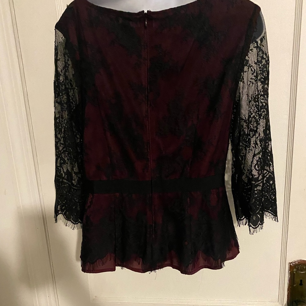 Ann Taylor lace top - Picture 3 of 8